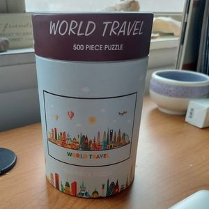 World Travel 500 piece puzzle by Modern Expressions